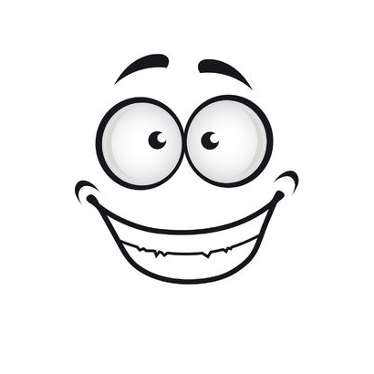 Happy Face cartoon Icon