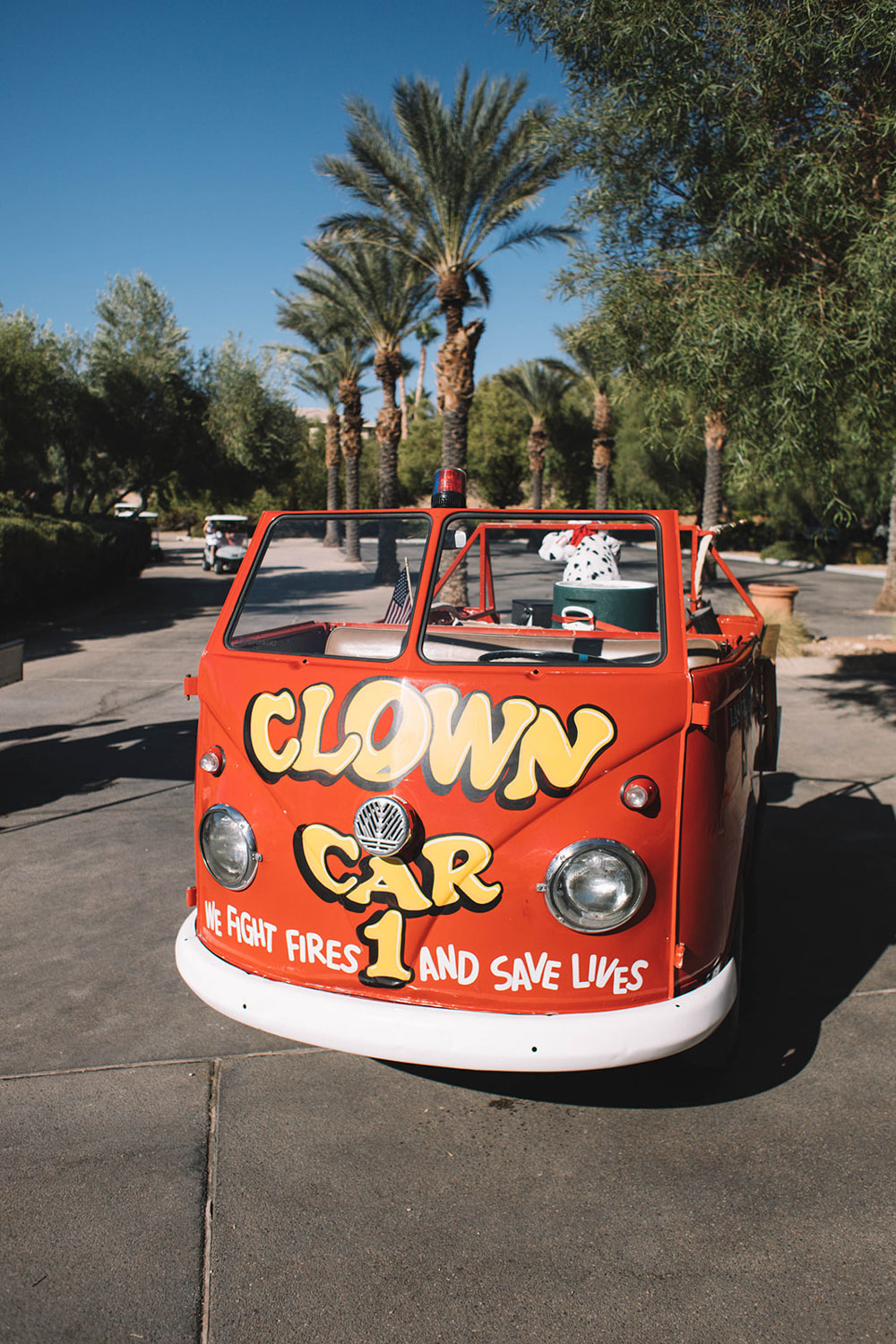 The front of the Clown Car 1