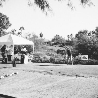 Fore at the first hole