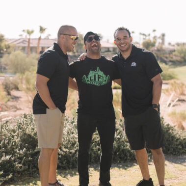 The guys laughing from Guys from The Lift Factory