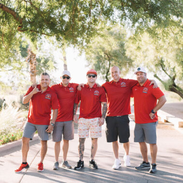 Group picture of the team of LVFRCA