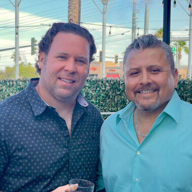 Jeff Halverson and Luis Fonseca